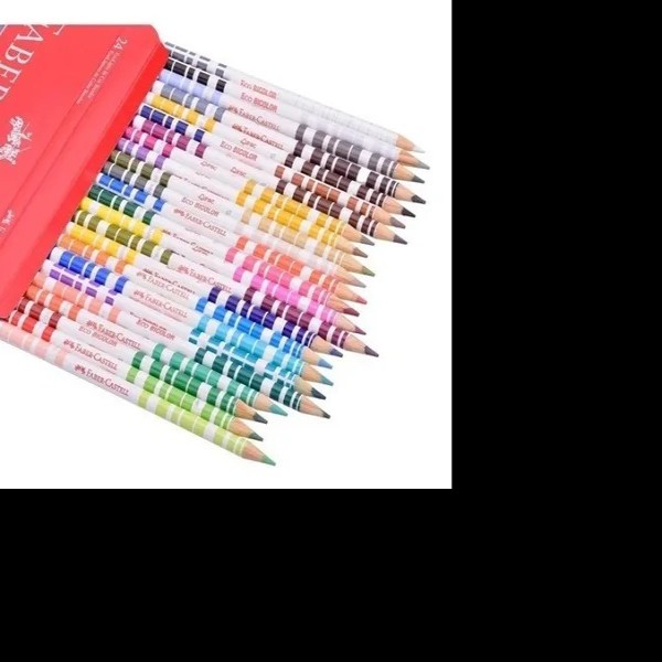 COLORES ESTUCHE C.24X48 L. FABER CASTELL REDONDOS